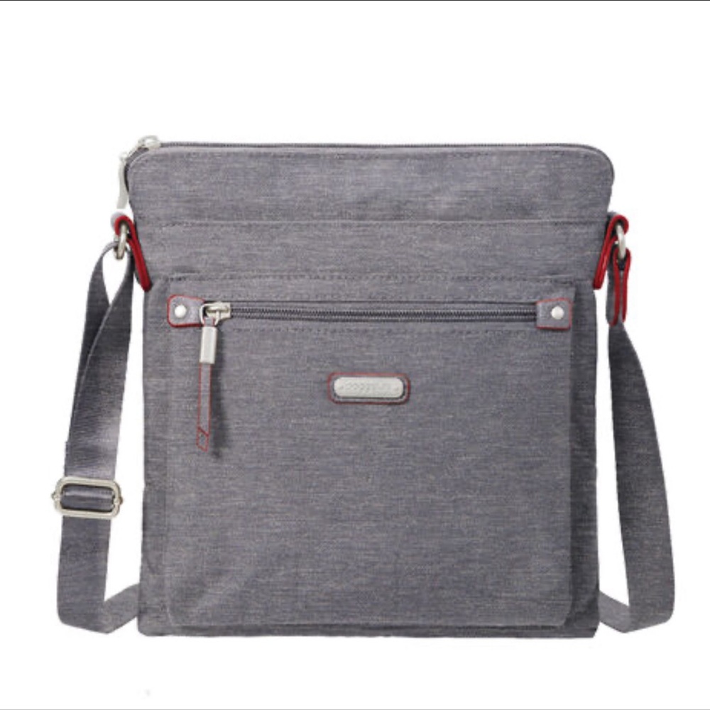 Baggallini “Go Bagg”  NWOT 
in stone with RFID wristlet